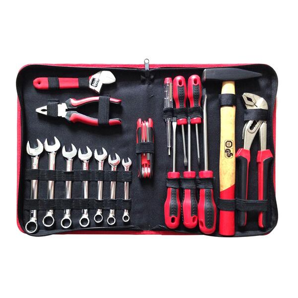 Sada nářadí v textilním pouzdru/18dílů 1