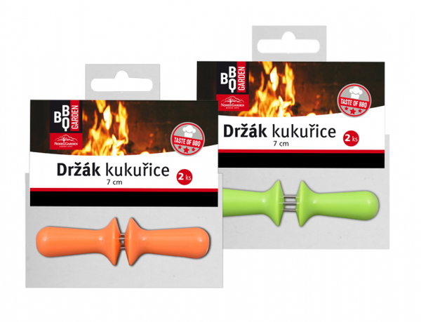 Držák kukuřice na gril 7x3cm/2ks BBQ 1