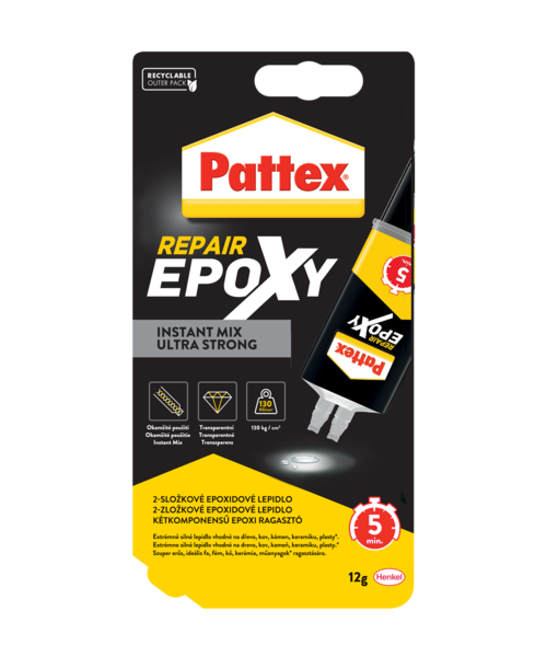 PATTEX Repair Epoxy Ultra Strong 5min.11ml PATTEX Repair Epoxy Ultra Strong 5min.11ml 1