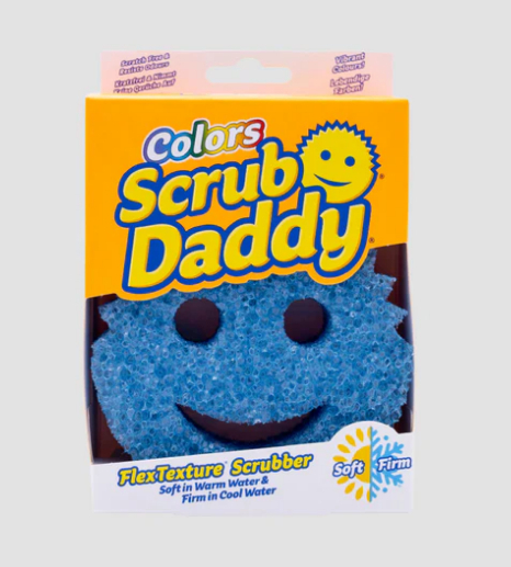 Houbička Scrub Daddy Colors Single Packs modrá 1