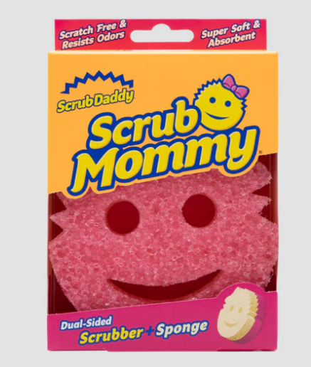 Houbička Scrub Mommy Pink Single růžová 1