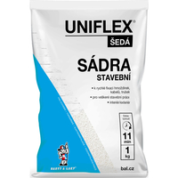 Sádra šedá stavební 1 kg UNIFLEX Sádra šedá stavební 1 kg UNIFLEX 2