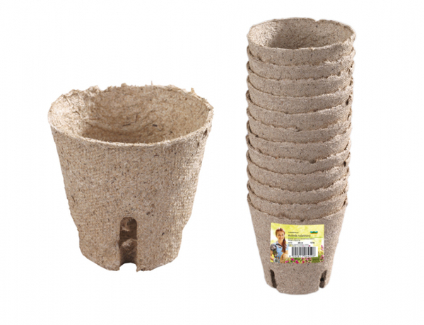Květináč rašelinový 15/d6cm-zářez 1