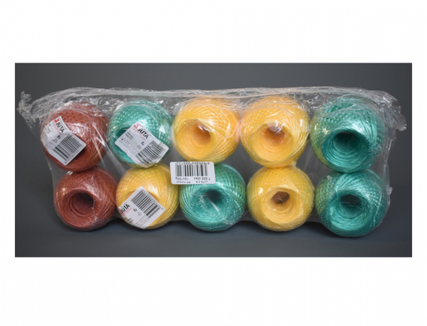 Motouz PP 2mmx120m/100g mix barev 1