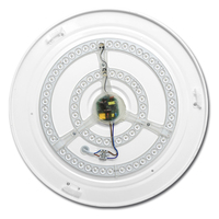 WS009-24W/LED SATURN sv.plast 24W, 1680lm 3000/6000K 2