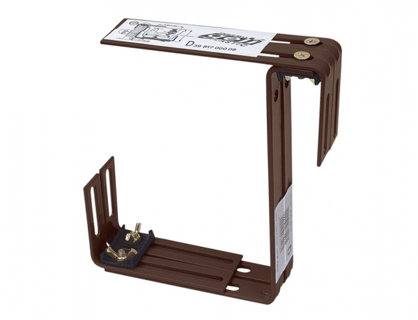 Držák truhlíku SURFINA 2ks/kov-stav/hn./dvojitý 1