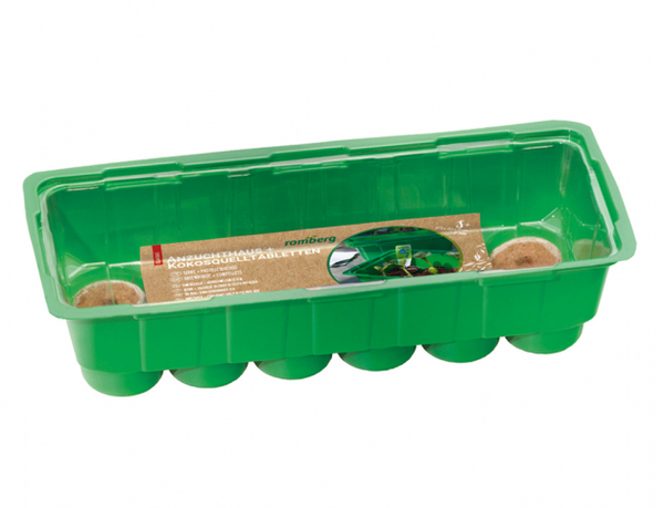 Minipařeniště S PLUS 27,5x11,5x11cm+12kokos.tabl. 1