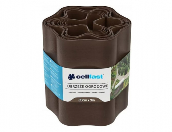 Obruba 9x 0,2m zvlněná zelená 1