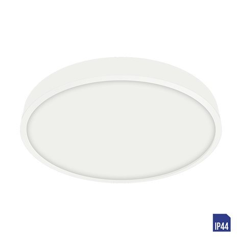 LENYS 49036 koupelnové přisazené svítidlo LED 18W 1500lm 4000K 19cm kulaté IP44, bílé 1