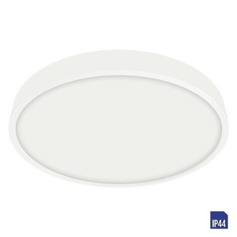 LENYS 49037 koupelnové přisazené svítidlo LED 24W 2040lm 4000K 24cm kulaté IP44, bílé 1