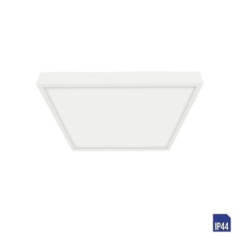 LENYS 49038 koupelnové přisazené svítidlo LED 6W 510lm 4000K 9cm hranaté IP44, bílé 1