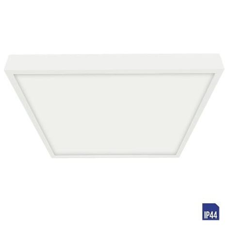 LENYS 49041 koupelnové přisazené svítidlo LED 24W 2040lm 4000K 24cm hranaté IP44, bílé 1