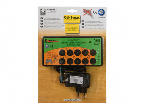 Odháněč kun,myší a potkanů ultraz. tichý,MAX/ adapter 1