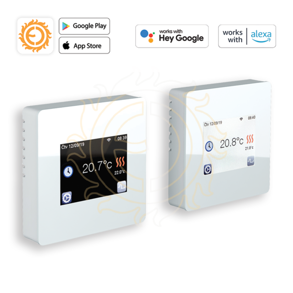 Termostat TFT Wifi (black) 1