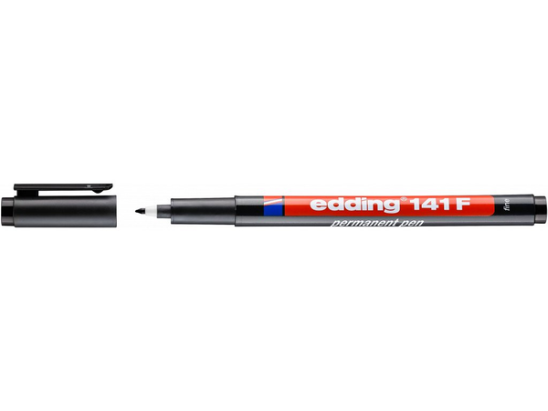 Edding 141 F | permanentní popisovač OHP černý 0,6mm 1