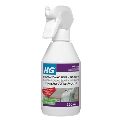 HG-Odstraňovač skvrn - od potu 250ml 1