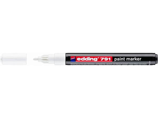 Edding 791B | lakový popisovač bílý 1-2mm 1