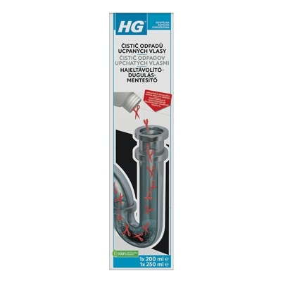 HG-Čistič odp. -ucp. vlasy 450ml HG-Čistič odp. -ucp. vlasy 450ml 1