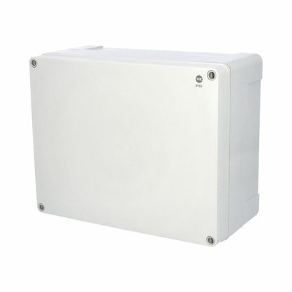 Krabice SolidBox 68260 IP65, 340x270x165mm, plné víko, hladké boky 1