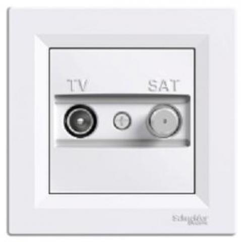 EPH3400121 Asfora - zásuvka TV-SAT, koncová - 1 dB - bílá 1