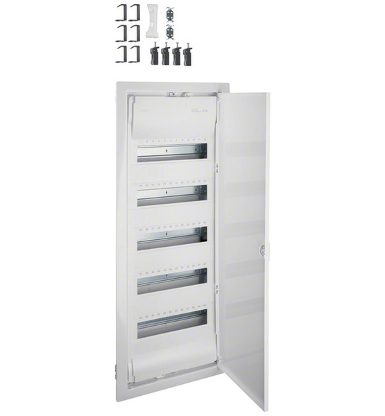 HAGER Rozvodnice VOLTA VH60NE 60TE, 5-řadá, do dutých příček, plastová vana, kovová plná d HAGER Rozvodnice VOLTA VH60NE 60TE, 5-řadá, do dutých příček, plastová vana, kovová plná d 1