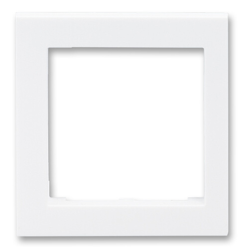 3901H-A00255 03 Kryt rámečku s otvorem 55x55, krajní bílá 1