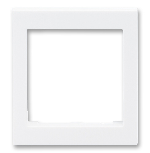 3901H-A00355 03 Kryt rámečku s otvorem 55x55, střední bílá 1