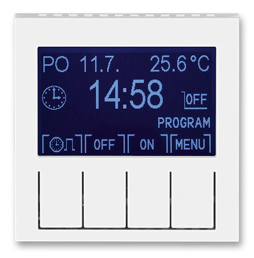3292H-A20301 01 Hodiny spínací programovatelné bílá/ledová bílá 1