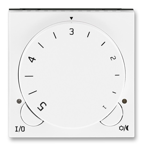 3292H-A10101 01 Termostat univerzální s otočným nastavením teploty bílá/ledová bílá 1