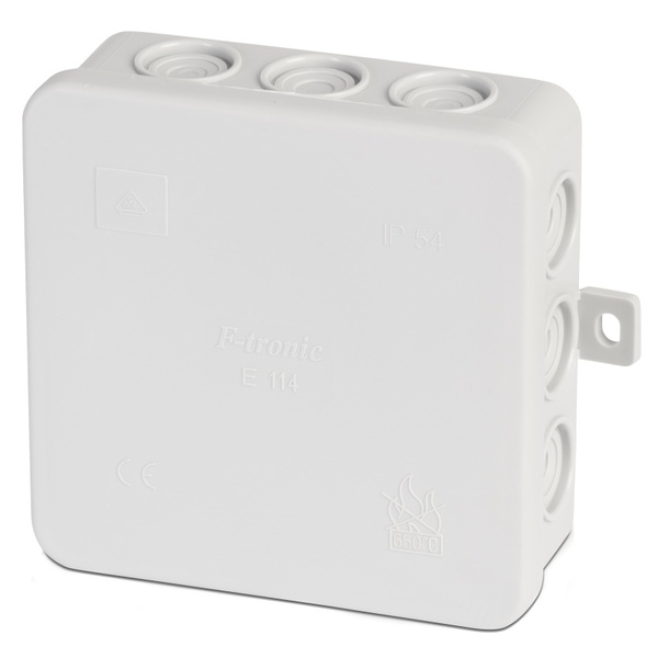 Krabice F-TRONIC E114), nást. 100x100x40mm IP54 šedá 1