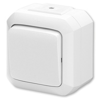 3558N-C07510 B Přepínač křížový IP54, řazení 7, bílá (Variant+) 2