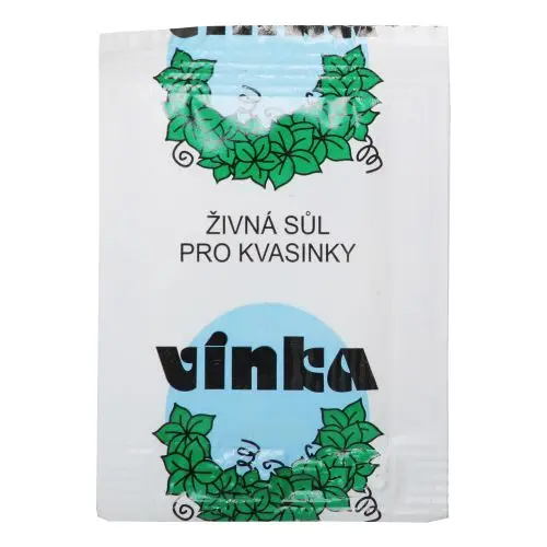 Sůl živná pro kvasinky VÍNKA 1,6g Sůl živná pro kvasinky VÍNKA 1,6g 1