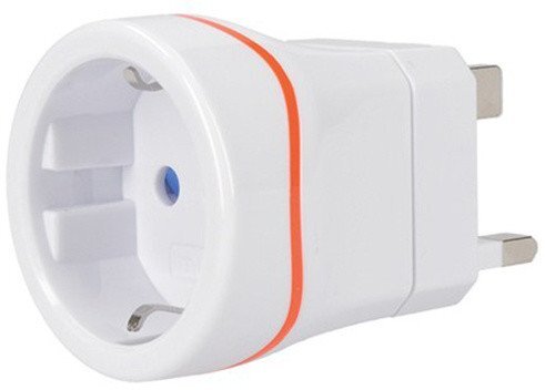 Adaptér cestovní SOLIGHT PA01-UK pro použití z ČR ve Velké Británii 1