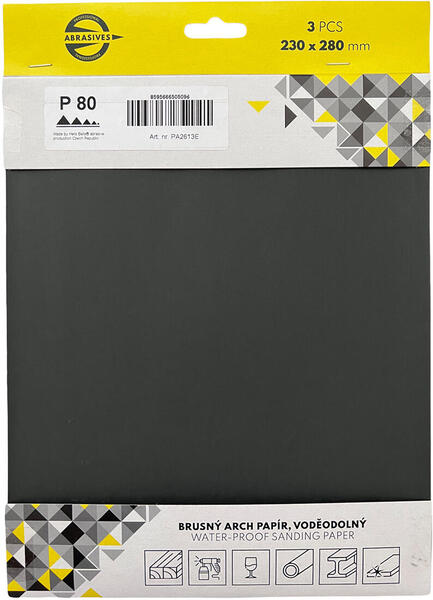 Papír brusný pod vodu zr.400/230x280mm/3ks 1