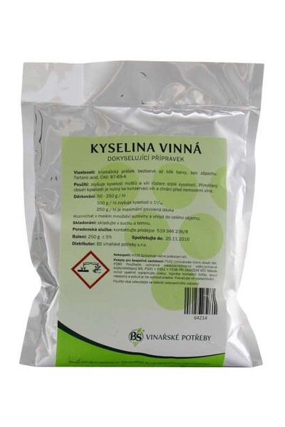 Kyselina Vinná 250g 1