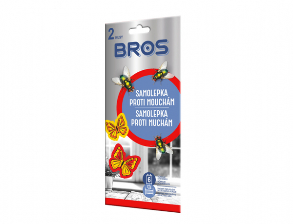 Bros-Samolepka proti Mouchám 2ks 1