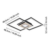 EGLO 99659 MARINELLO LED 38,2W  + OVL 2