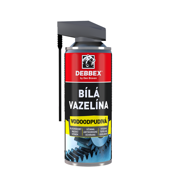 Vazelína bílá 400ml DEBBEX Vazelína bílá 400ml DEBBEX 1