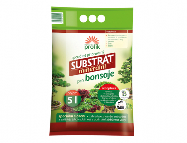 Substrát Bonsaje 5l PROFÍK FO 1