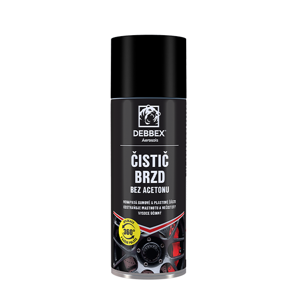 Čistič brzd bez acetonu 400ml DEBBEX 1