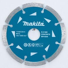 MAKITA D-41589 segmentový diamantový kotouč 115x22,23mm 1