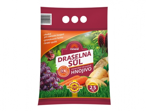 Hnojivo Sůl Draselná 2,5kg 40% FO 1