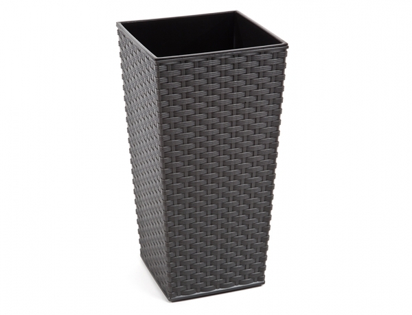 Obal FINEZIA RATTAN 30x30x57cm/antracit 1