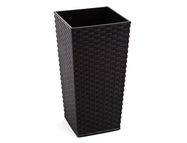 Obal FINEZIA RATTAN 30x30x57cm/černý 1