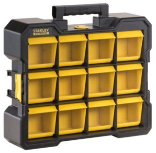 FMST81077-1 ORGANIZER S VÝKLOPNÝMI PŘIHRÁDKAMI STANLEY FATMAX®, 45 X 11 X 36 CM 1