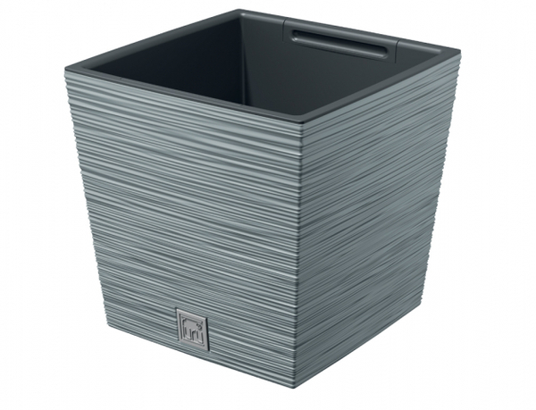 Obal FURU SQUARE LOW 30x30x29cm/2v1/sv.šedý 1