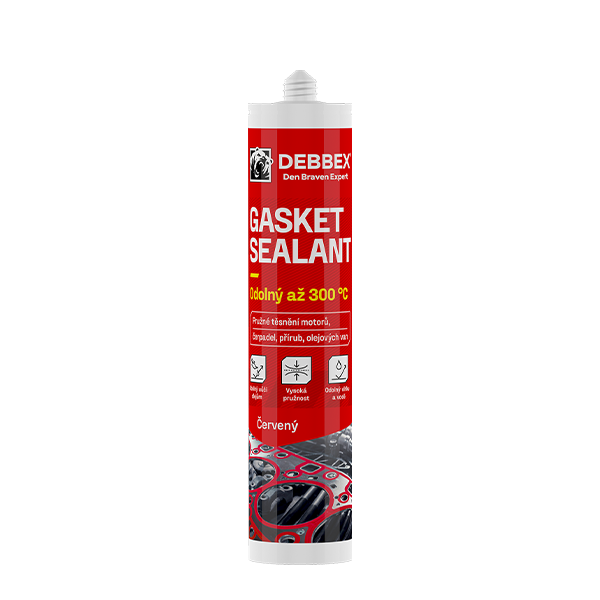 Gasket sealant červený 280ml RL 1