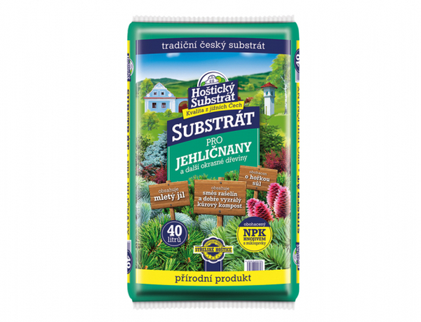 Substrát Jehličnany 40l Hoštický 1