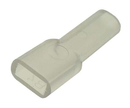 Kryt objímky jednopólový 2,8mm PVC
transparentní, teplotní stálost od -25°C do +
75° Kryt objímky jednopólový 2,8mm PVC
transparentní, teplotní stálost od -25°C do +
75° 1