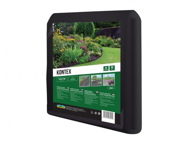 Textilie 1,6x10m/černá/Kontex 1